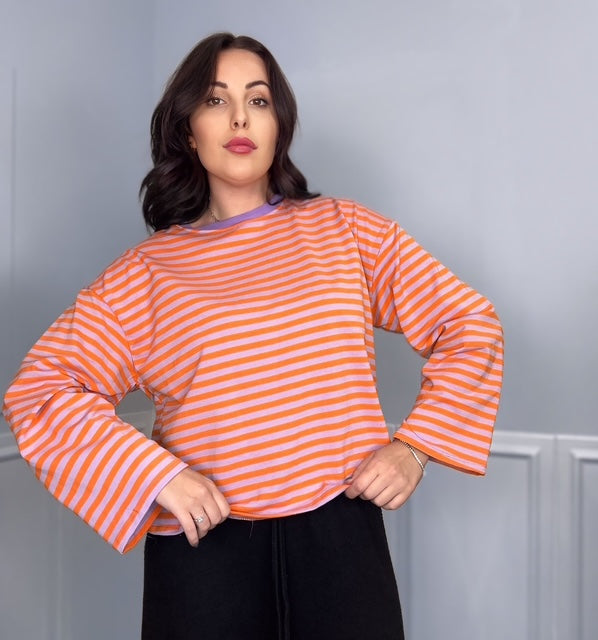 Color maglia righe Dress Mi