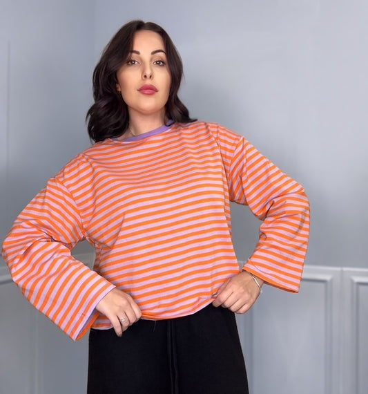 Color maglia righe Dress Mi