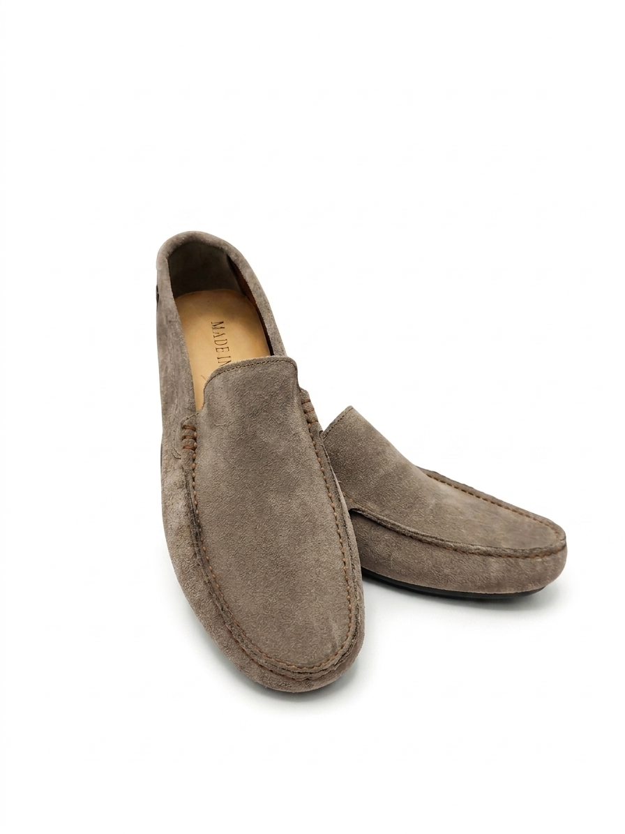 Mocassino uomo tortora