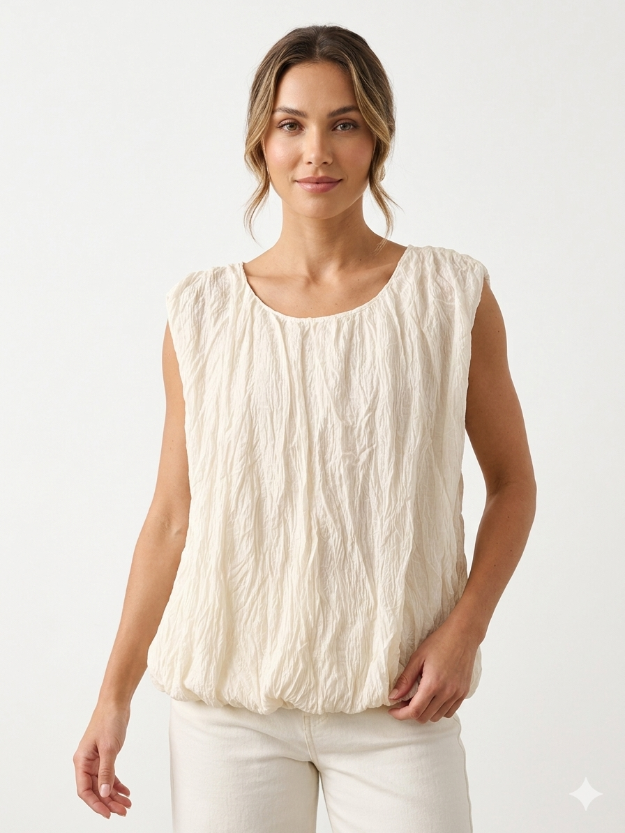 Blusa Eleganza Texturizzata