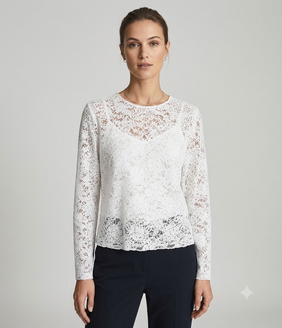 Maglia Traforata Corta