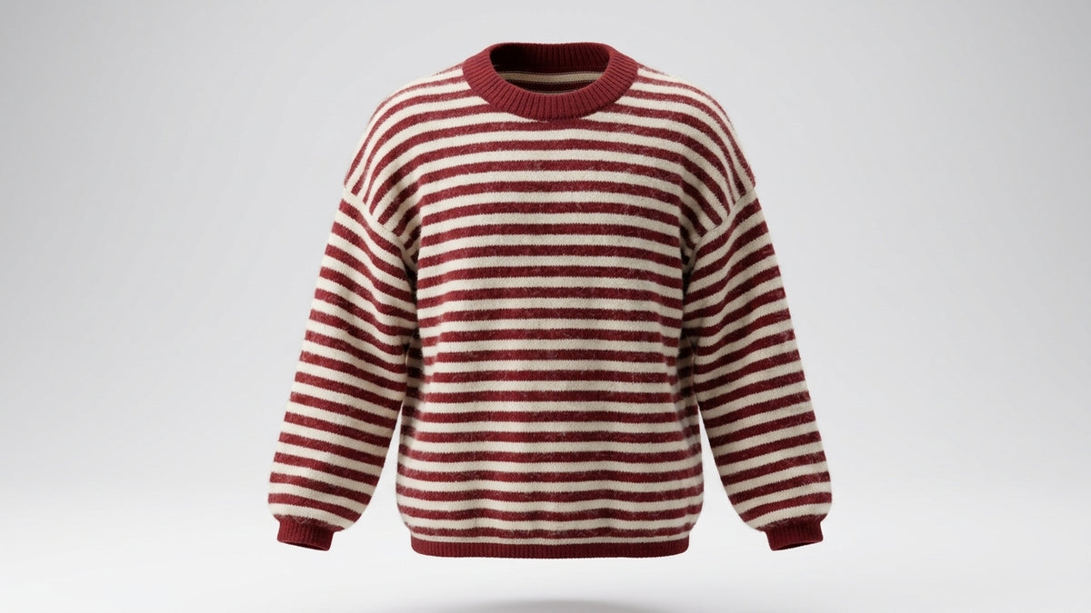 Maglione a Righe dal Fascino Intramontabile