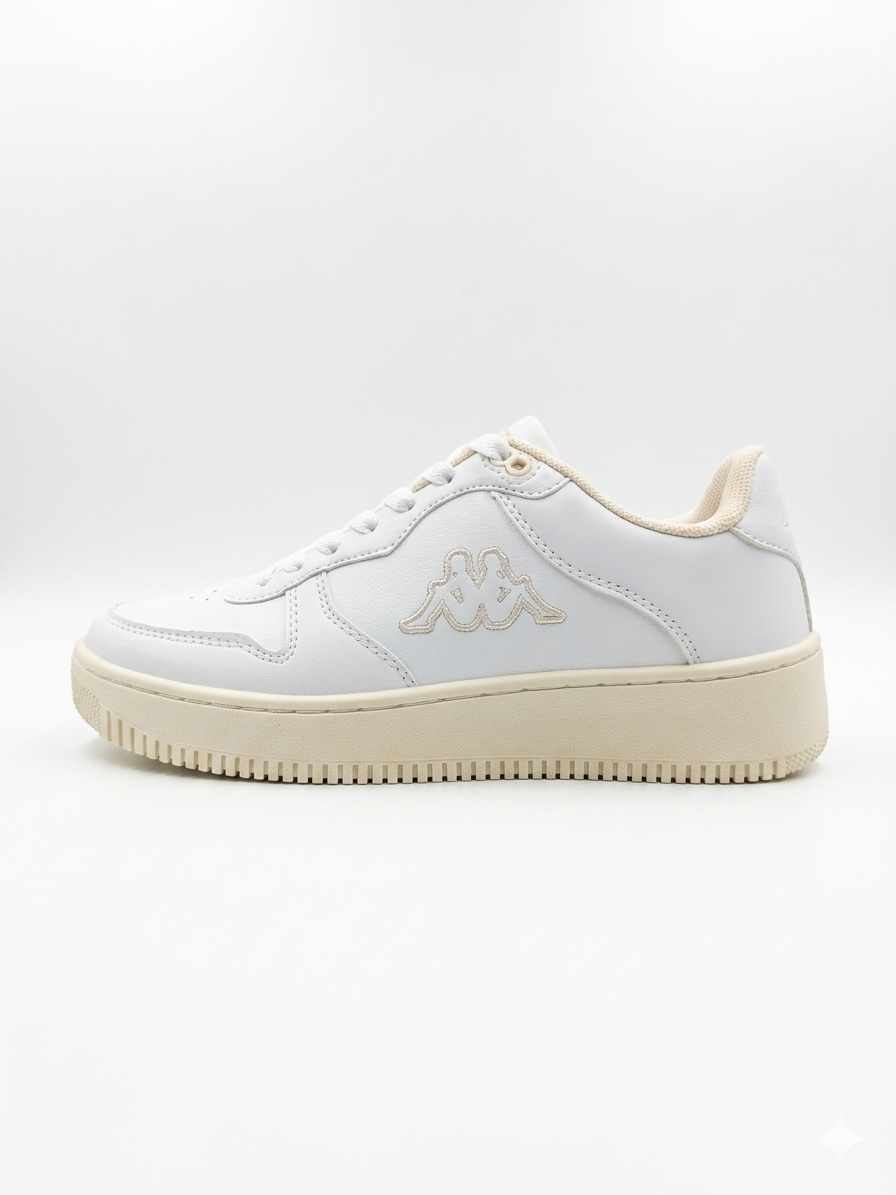 Sneakers Robe di Kappa Logo Maserta Bianche
