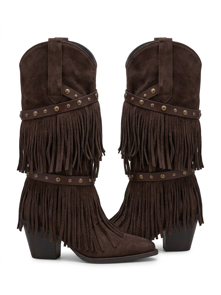 Stivali Country Chic con Frange