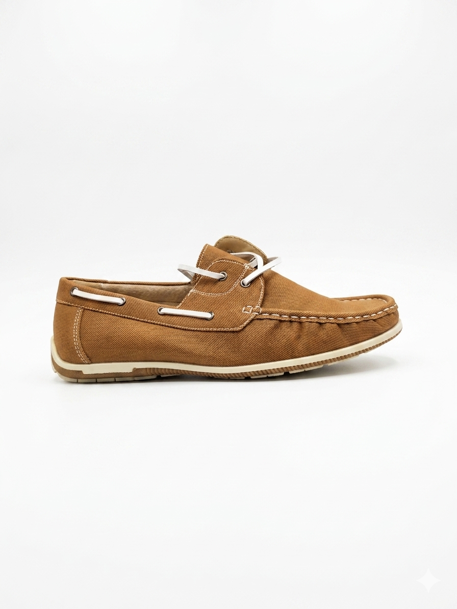 Scarpe da barca in tessuto