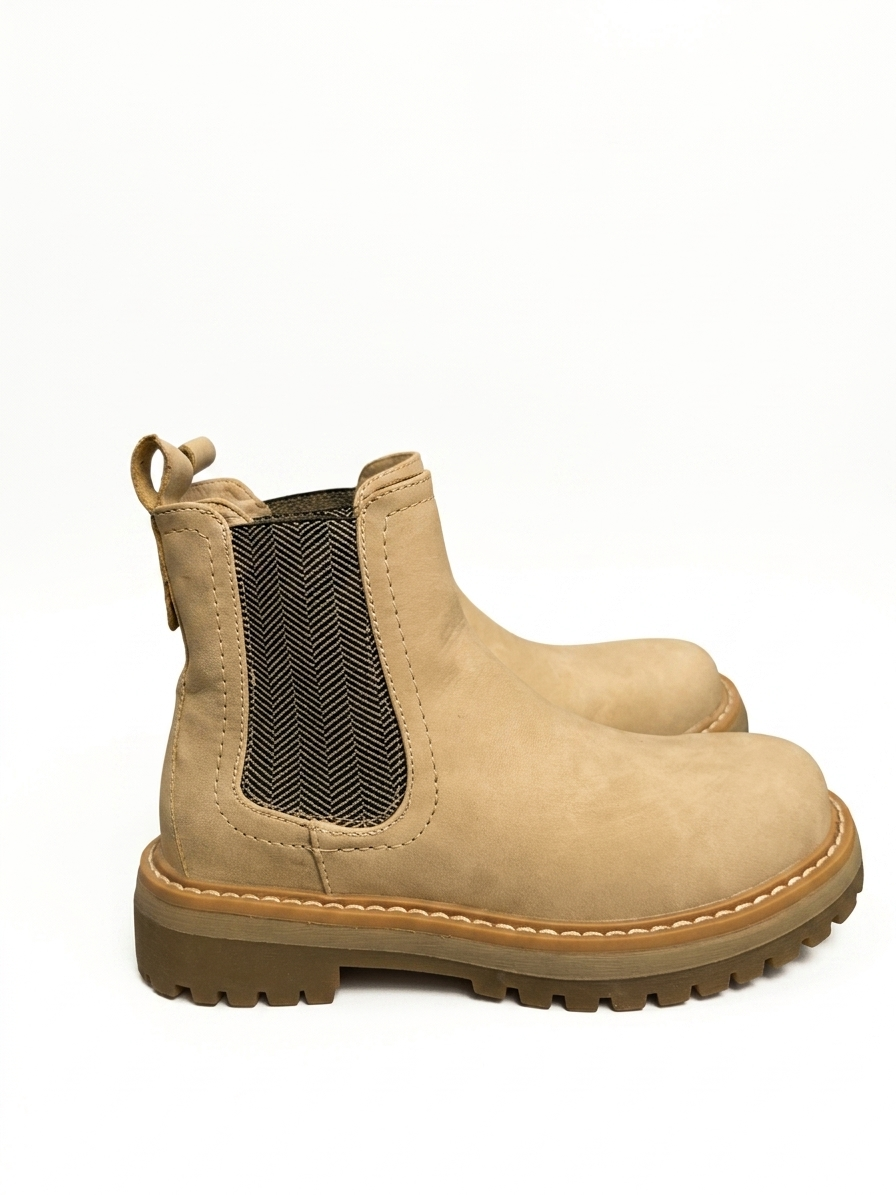 Stivaletti Chelsea Beige