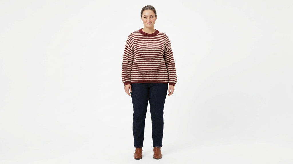 Maglione a Righe dal Fascino Intramontabile