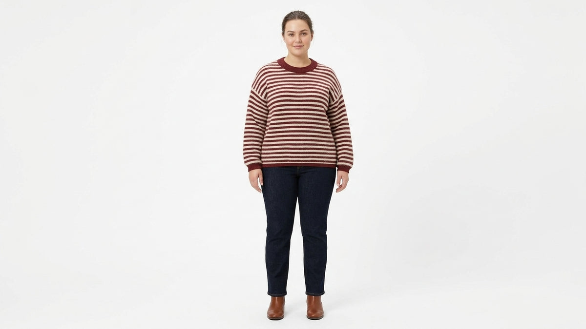 Maglione a Righe dal Fascino Intramontabile