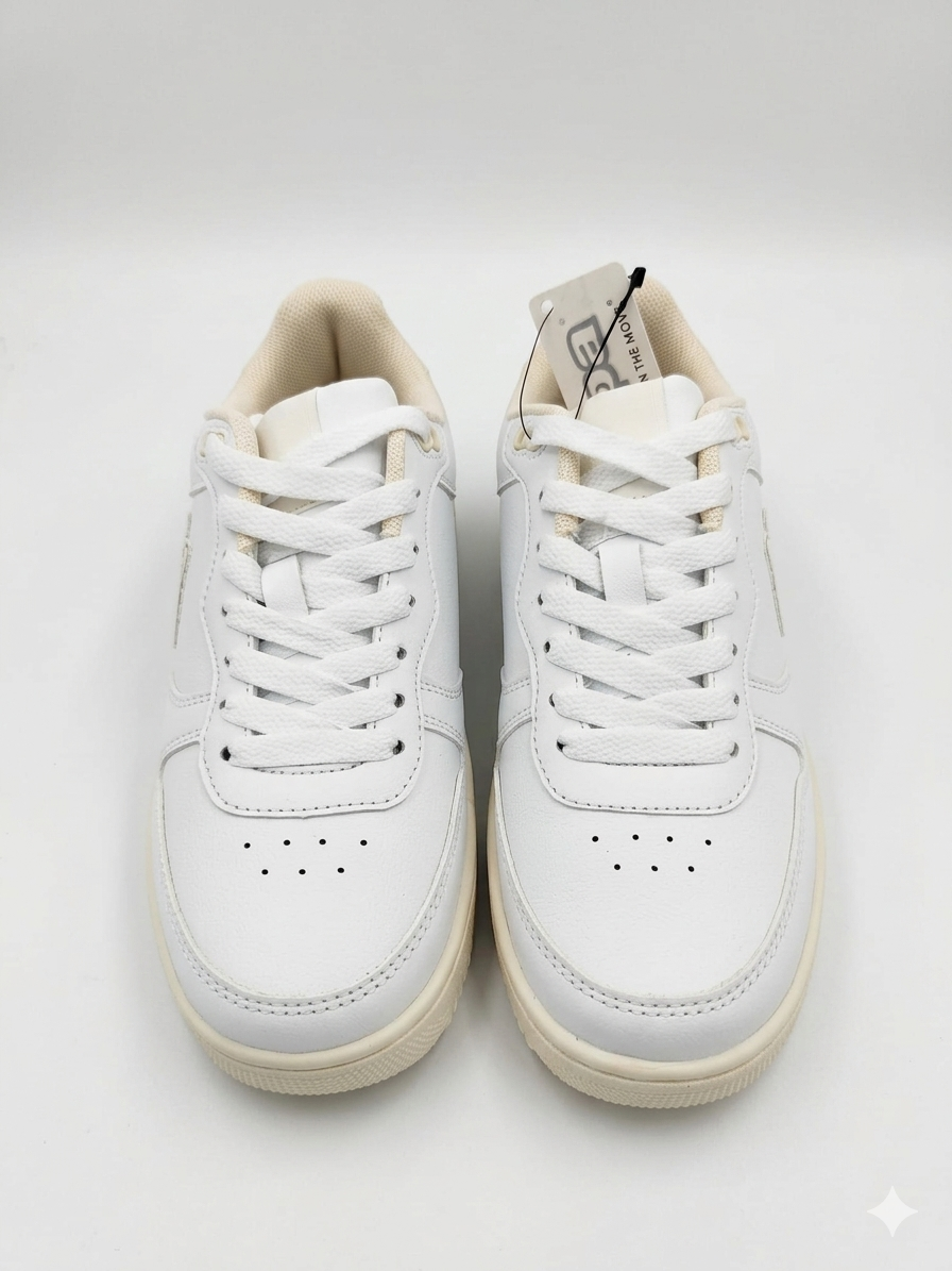 Sneakers Platform Kappa – Total White dal Fascino Urban-Chic