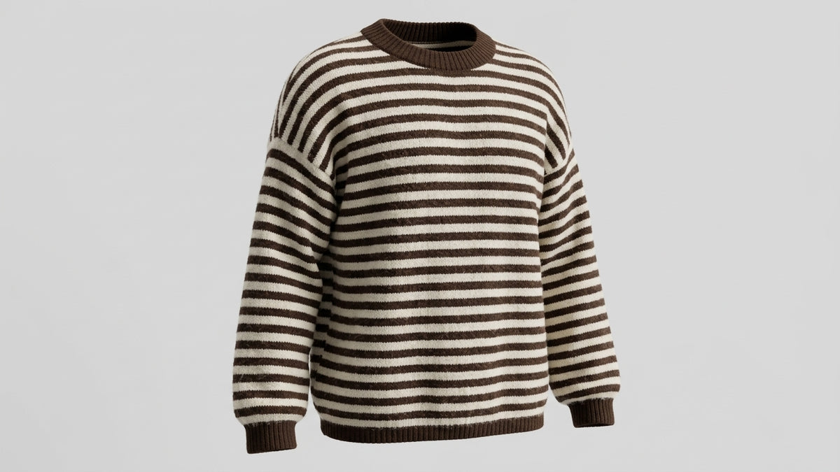 Maglione a Righe dal Fascino Intramontabile