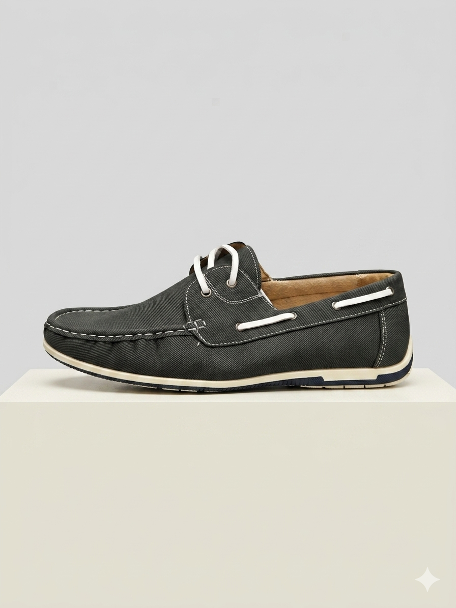 Scarpe da barca in tessuto