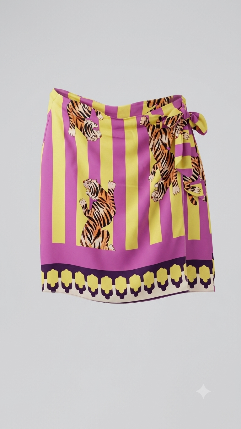 Pareo Corto Jungle Chic 48 cm