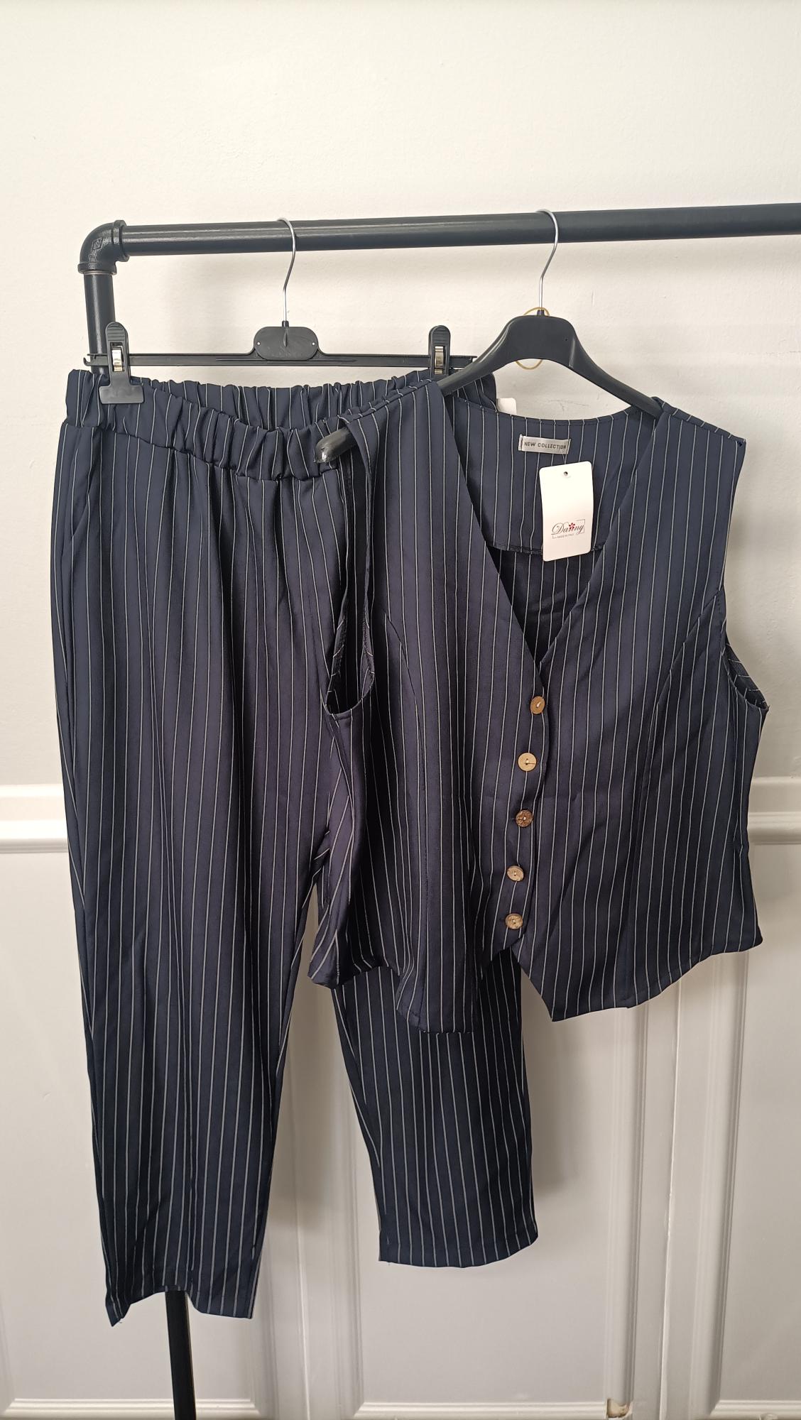 New completo gessato