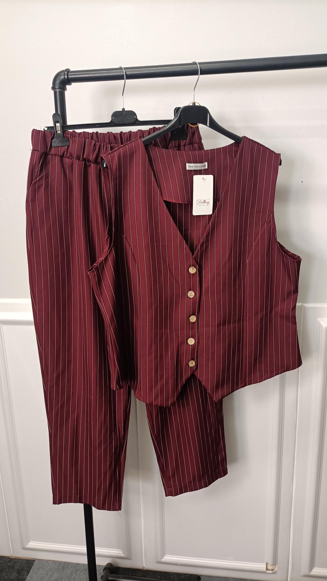 New completo gessato