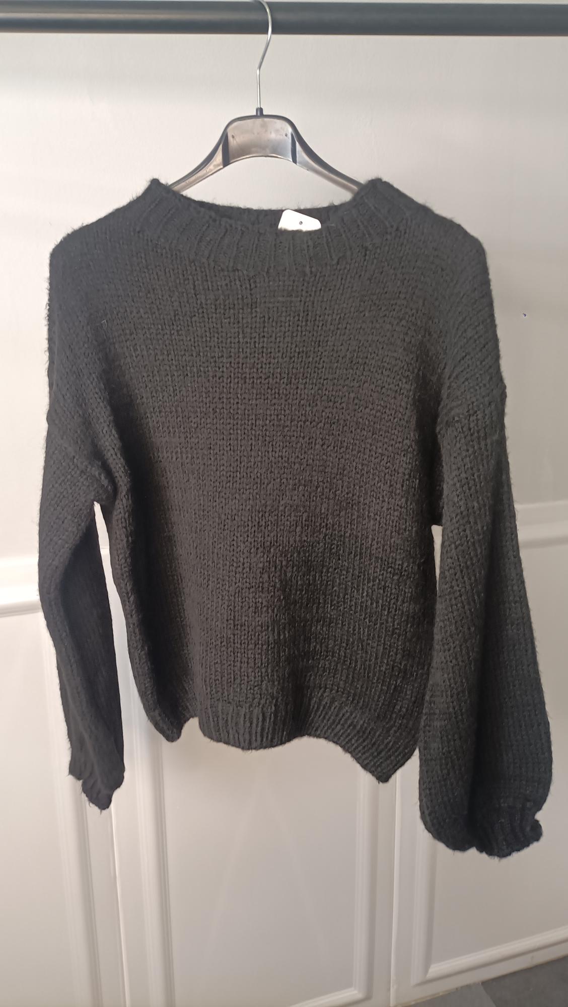 Maglione scollo rotondo