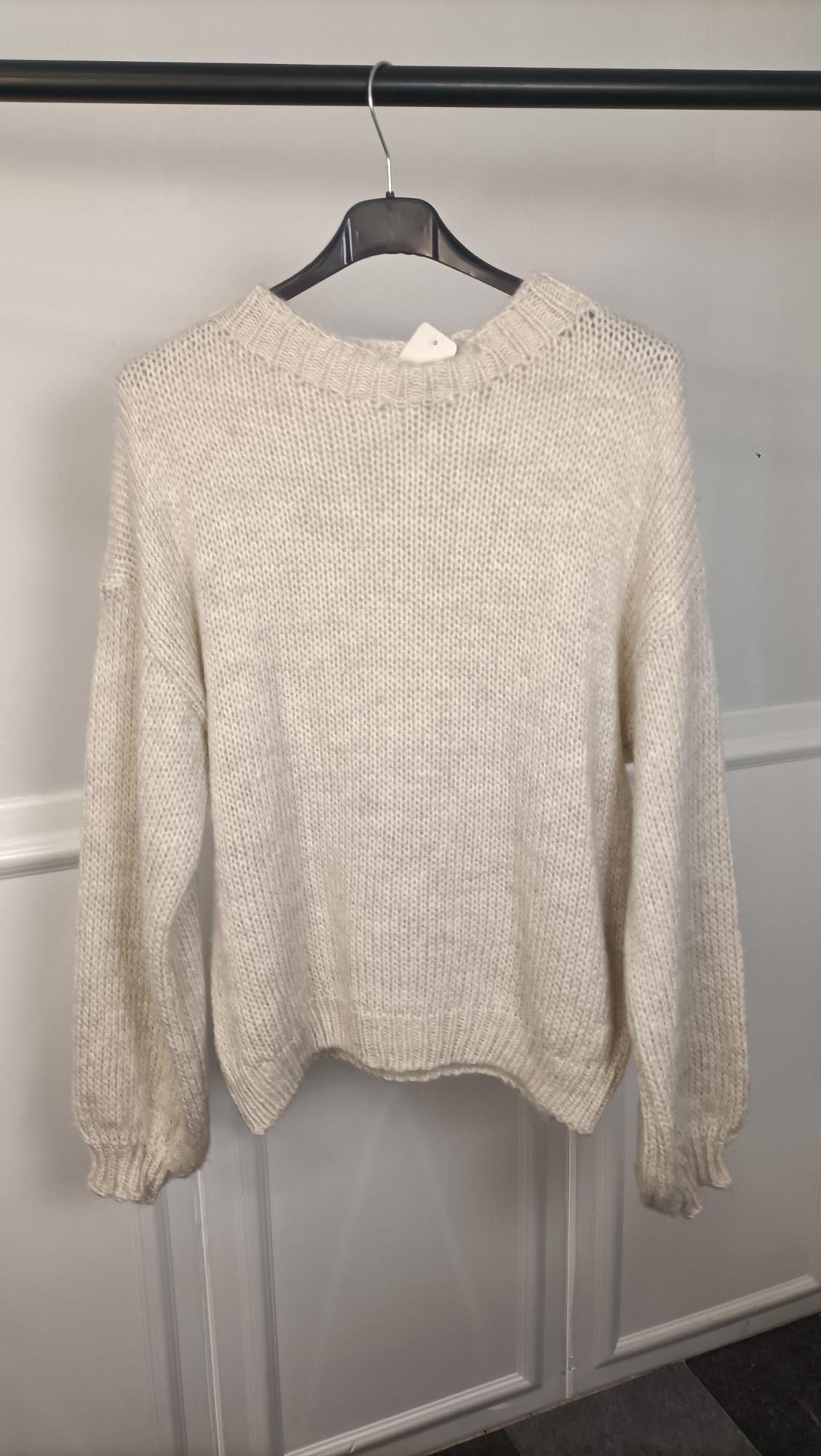 Maglione scollo rotondo