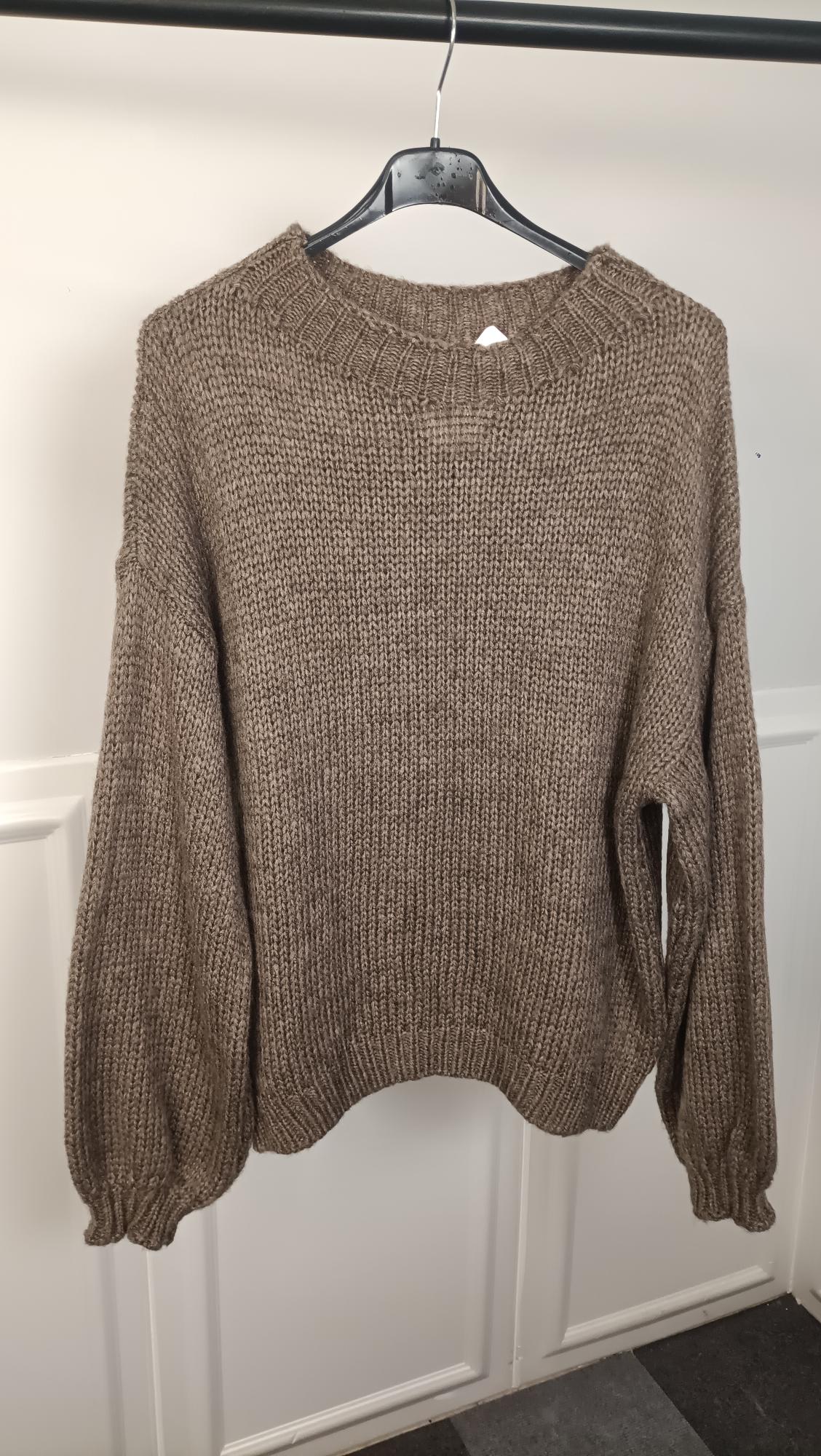 Maglione scollo rotondo