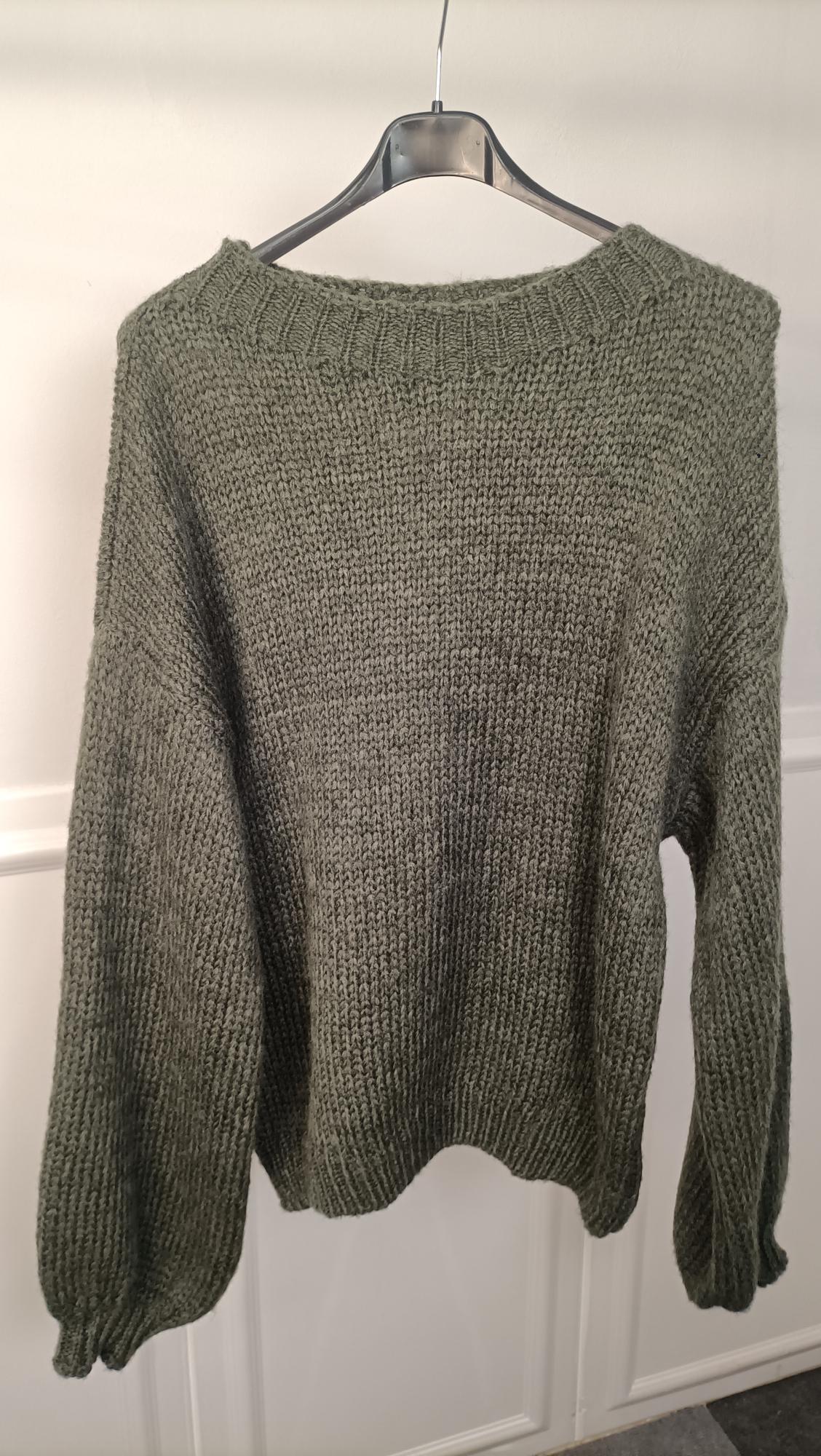 Maglione scollo rotondo