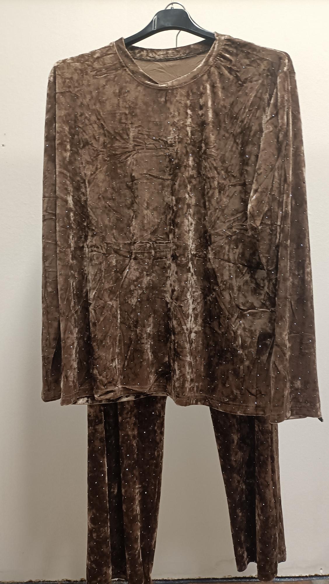 Completo effetto ciniglia Brillo