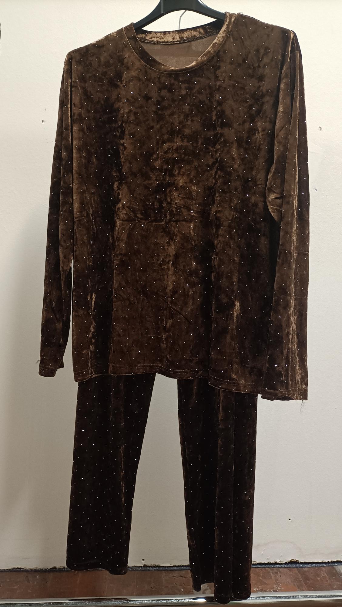 Completo effetto ciniglia Brillo