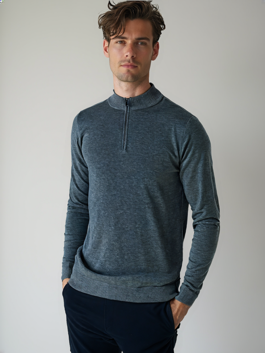Pullover a lupetto con zip Urban Edge™