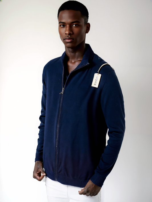 Cardigan collo a lupetto ZipLine™