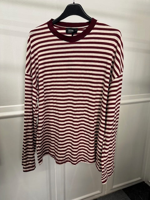 Maglia a Righe 70% Cotone Morbidezza e Traspirabilità Estrema Taglio Lunga e Magica Righe Intelligenti Comfort Quotidiano