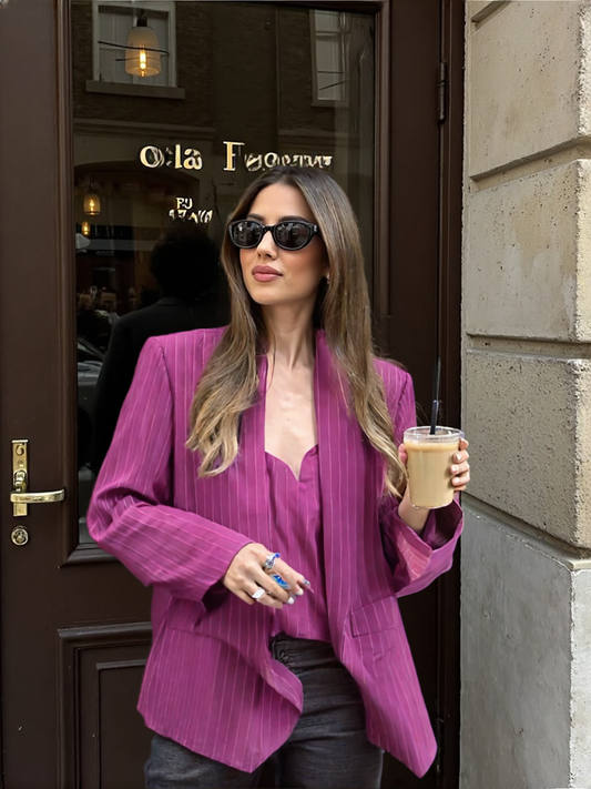 Giacca gessata Dress Mi