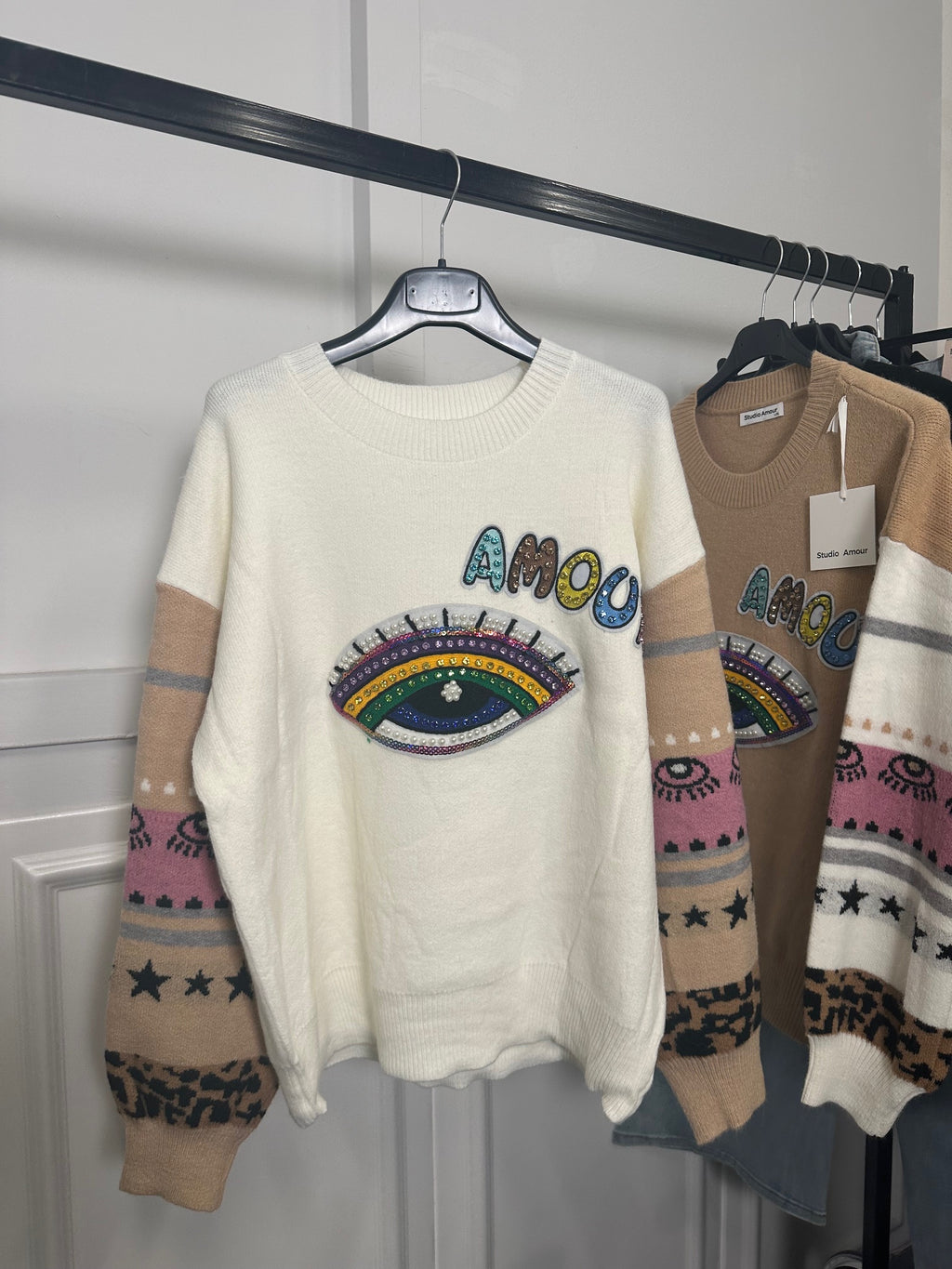 Maglione amour "OCCHIO"