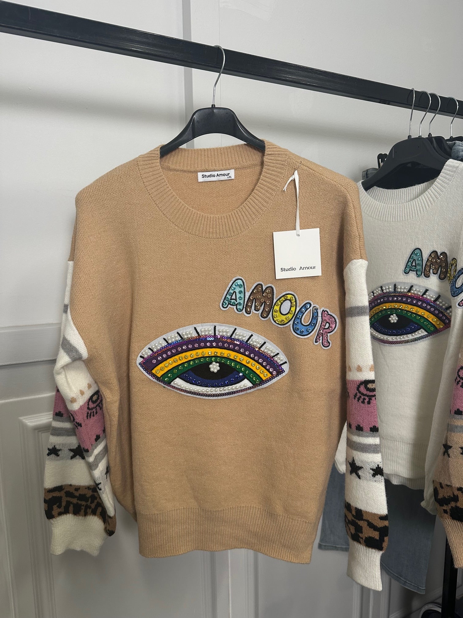 Maglione amour "OCCHIO"