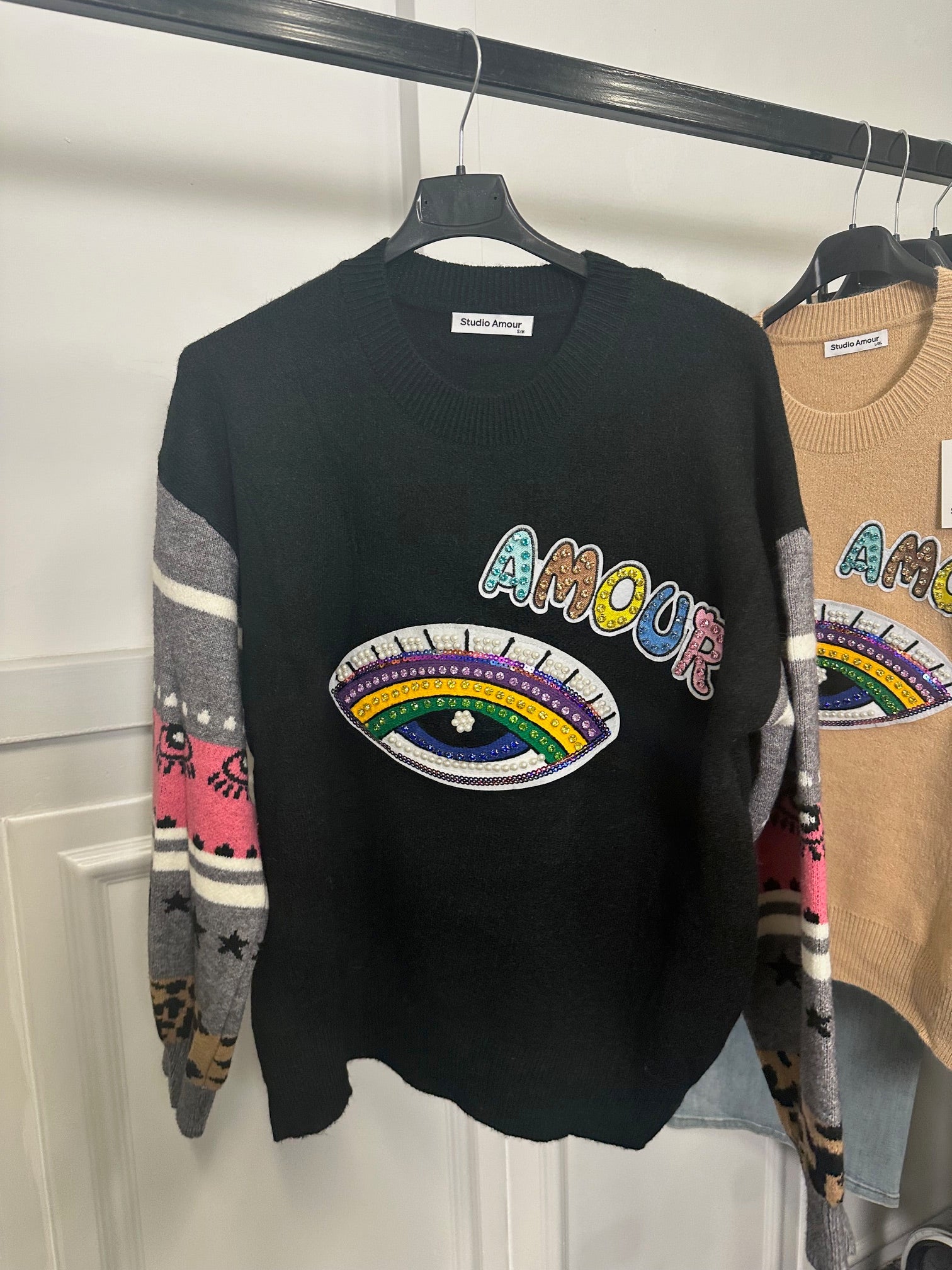 Maglione amour "OCCHIO"