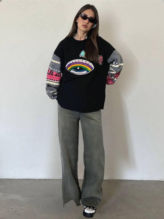 Maglione amour "OCCHIO"