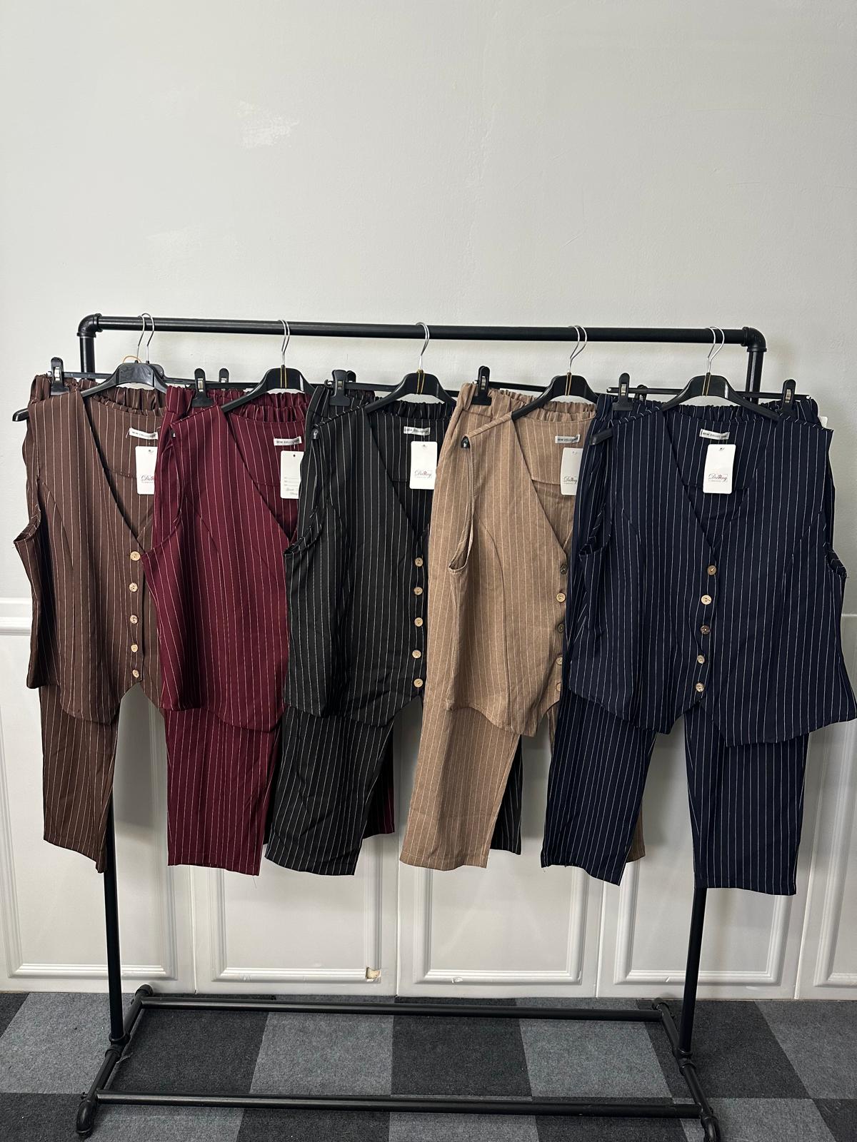 New completo gessato