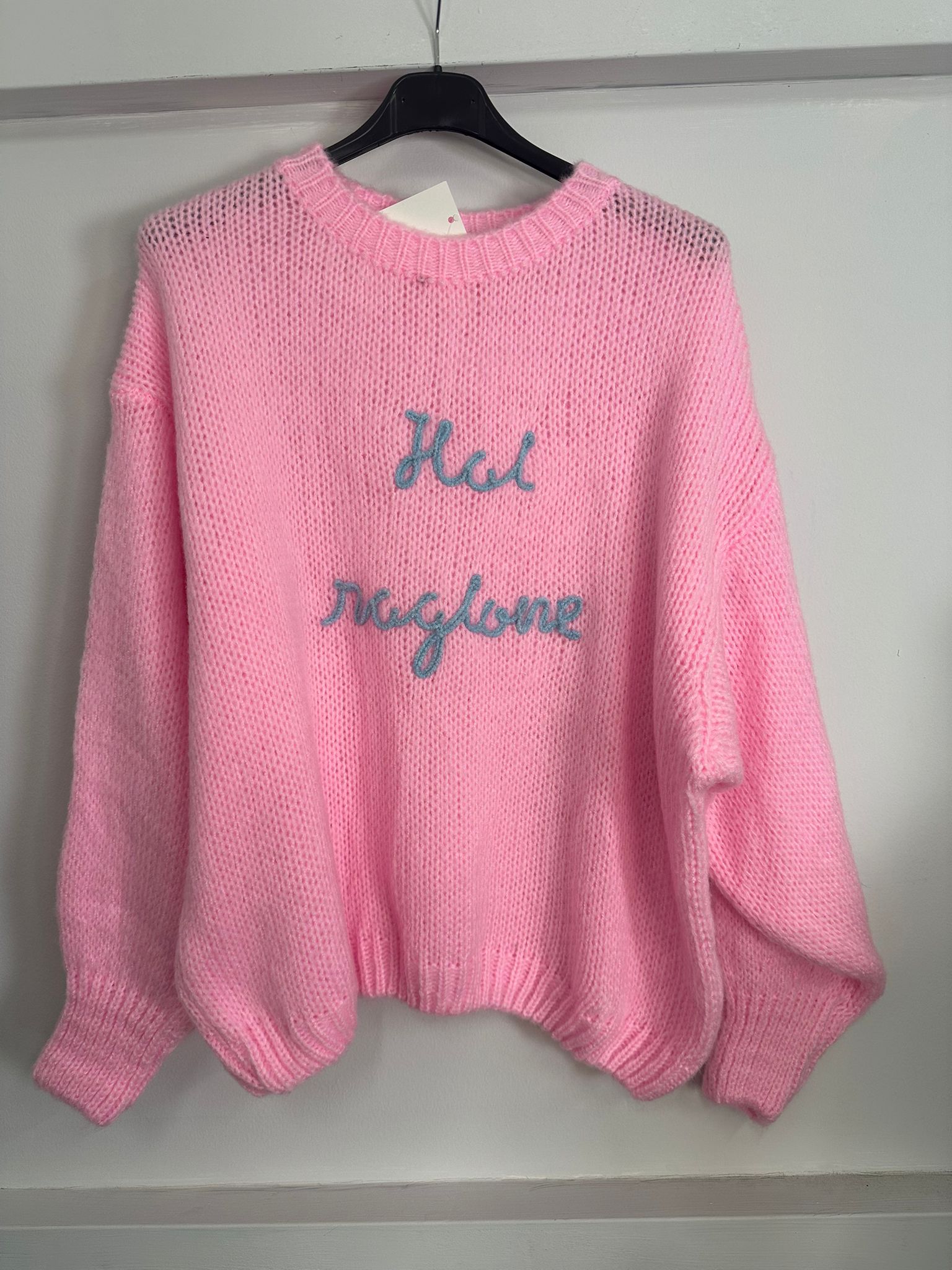 Maglione Statement "HAI RAGIONE" con Maniche Palloncino - Ironia, Stile e Tendenza Imbattibile!