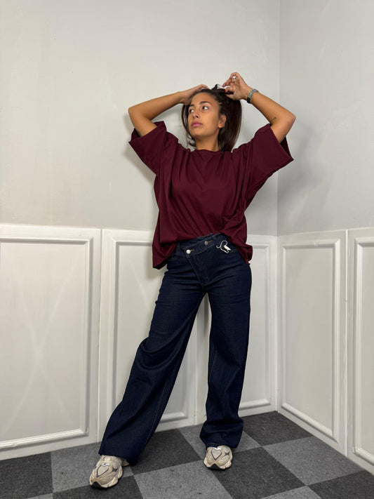 Jeans doppio bottone Olivia