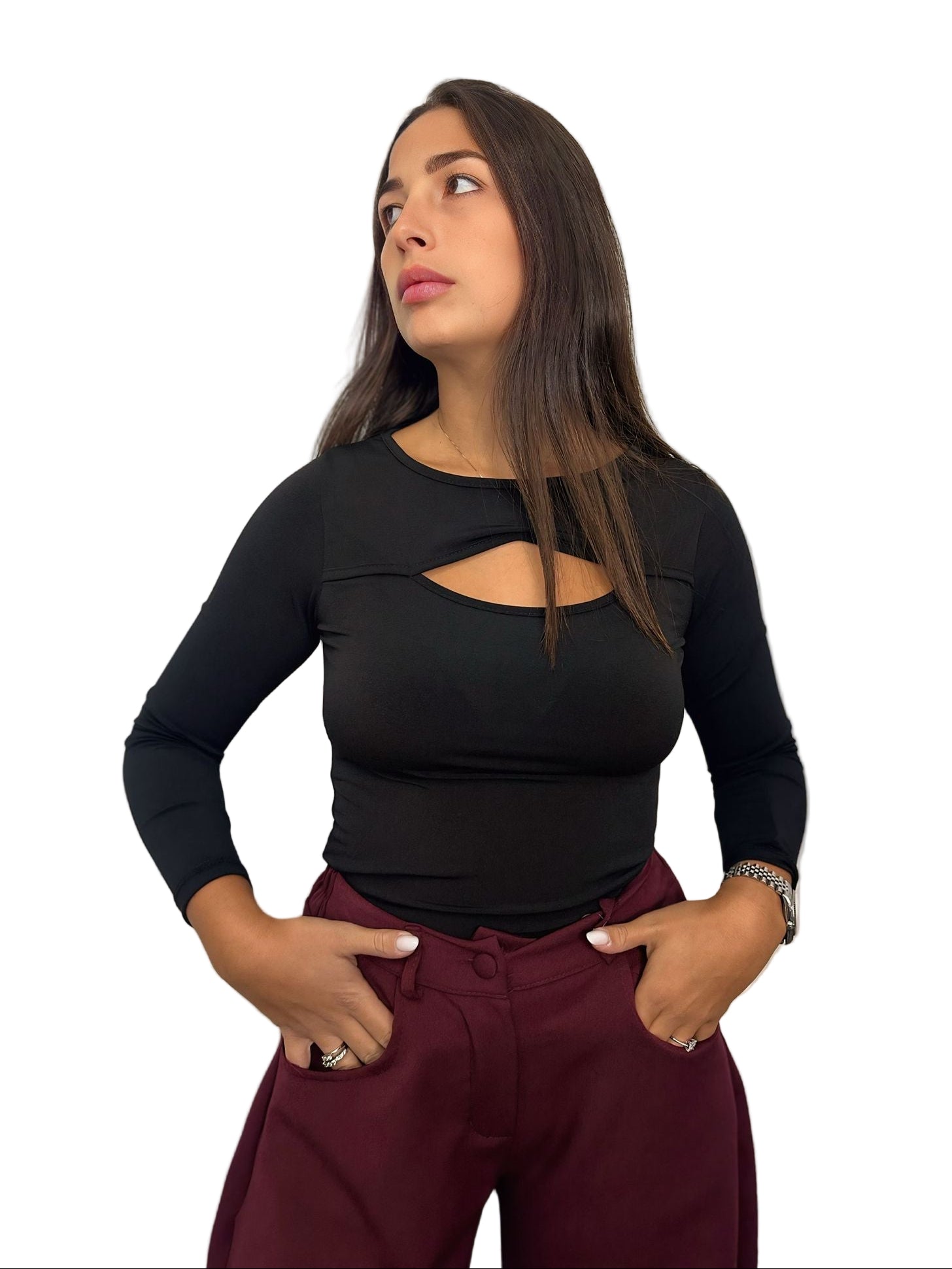 Body Oblò con Scollo Profondo – La Tua Base Chic per Look Seducenti