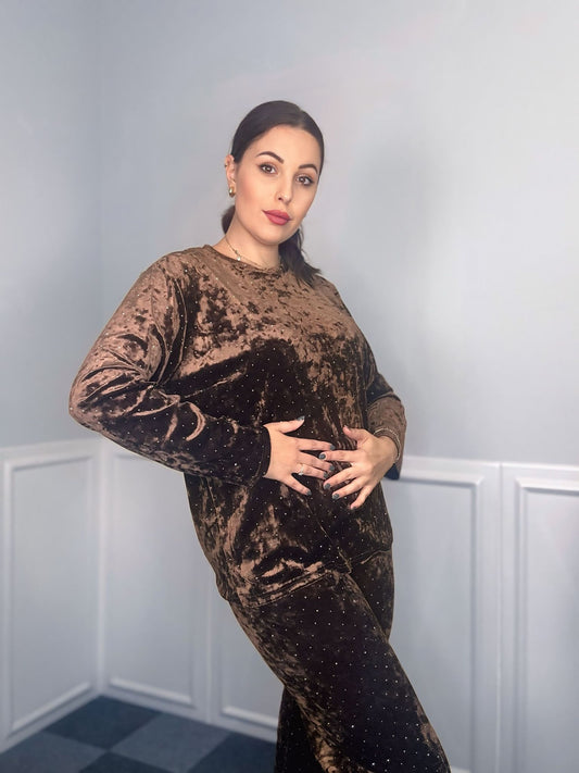 Completo effetto ciniglia Brillo