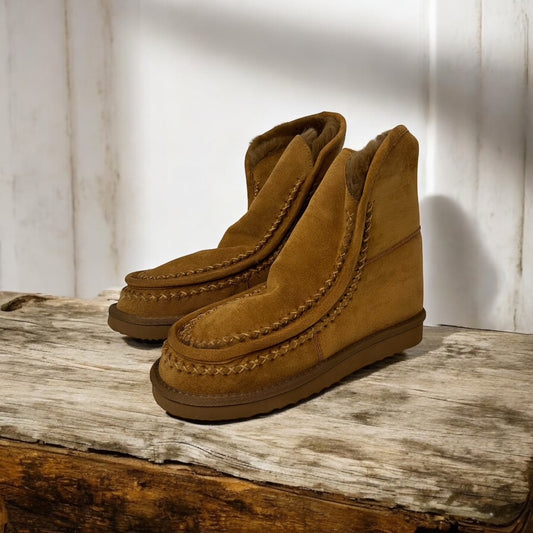 Stivaletti scamosciati modello FurStep™