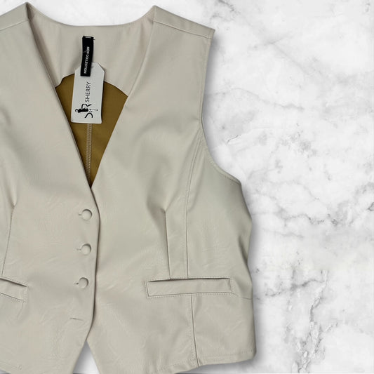 Gilet ecopelle modello BoldVibe™