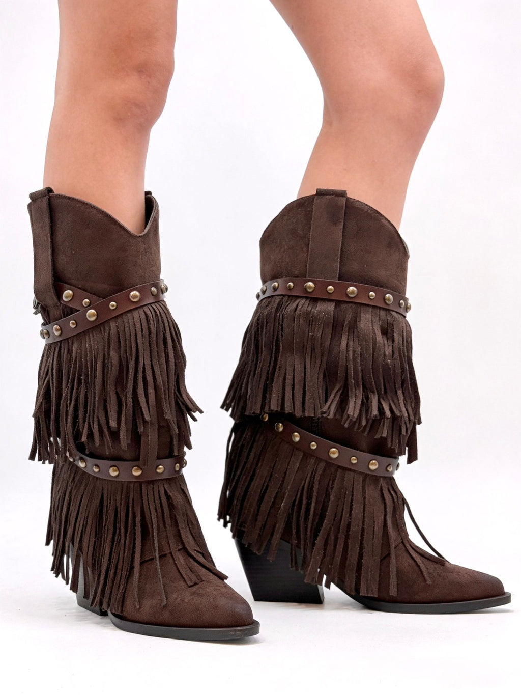 Stivali Country Chic con Frange