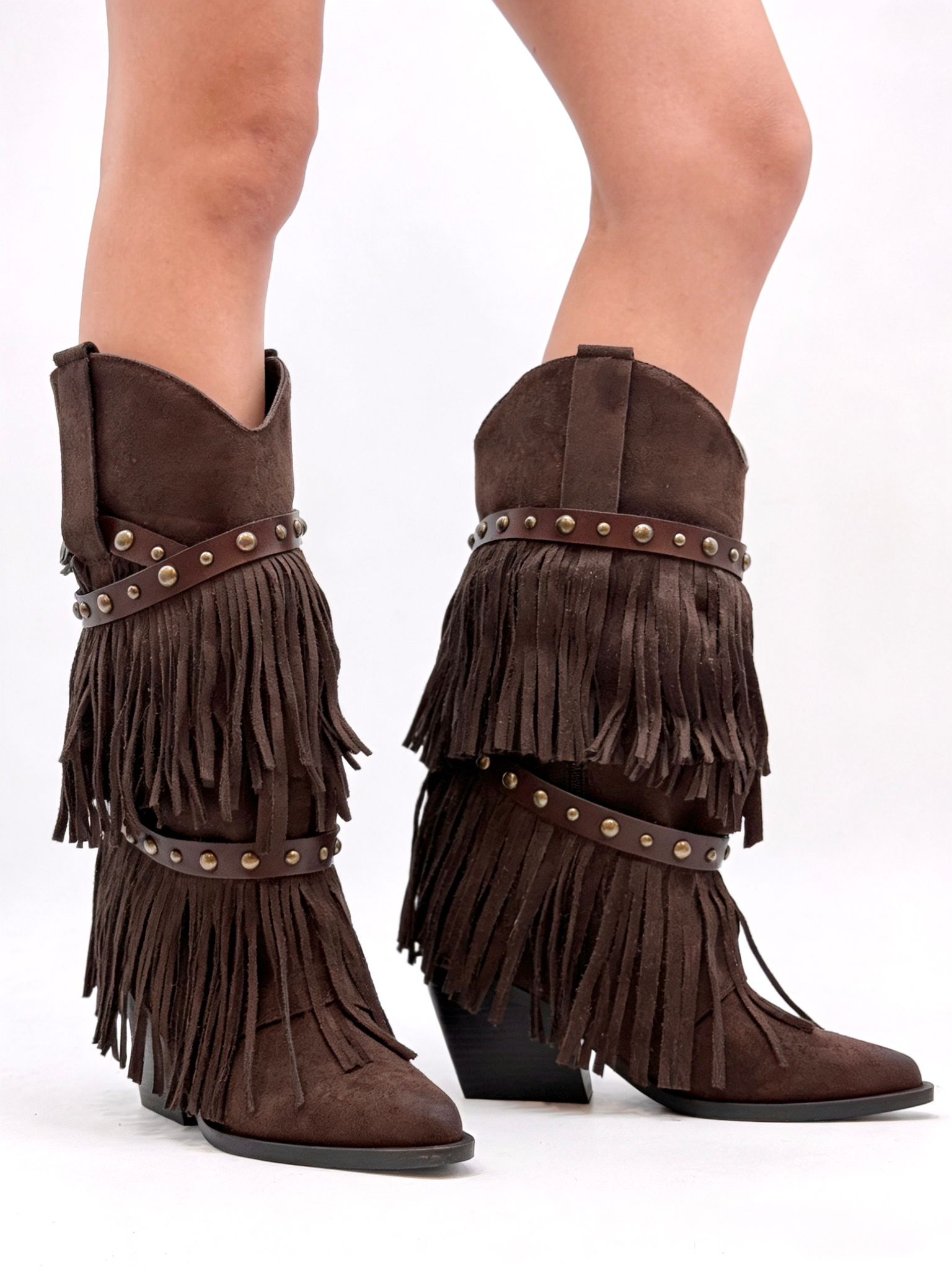 Stivali Country Chic con Frange