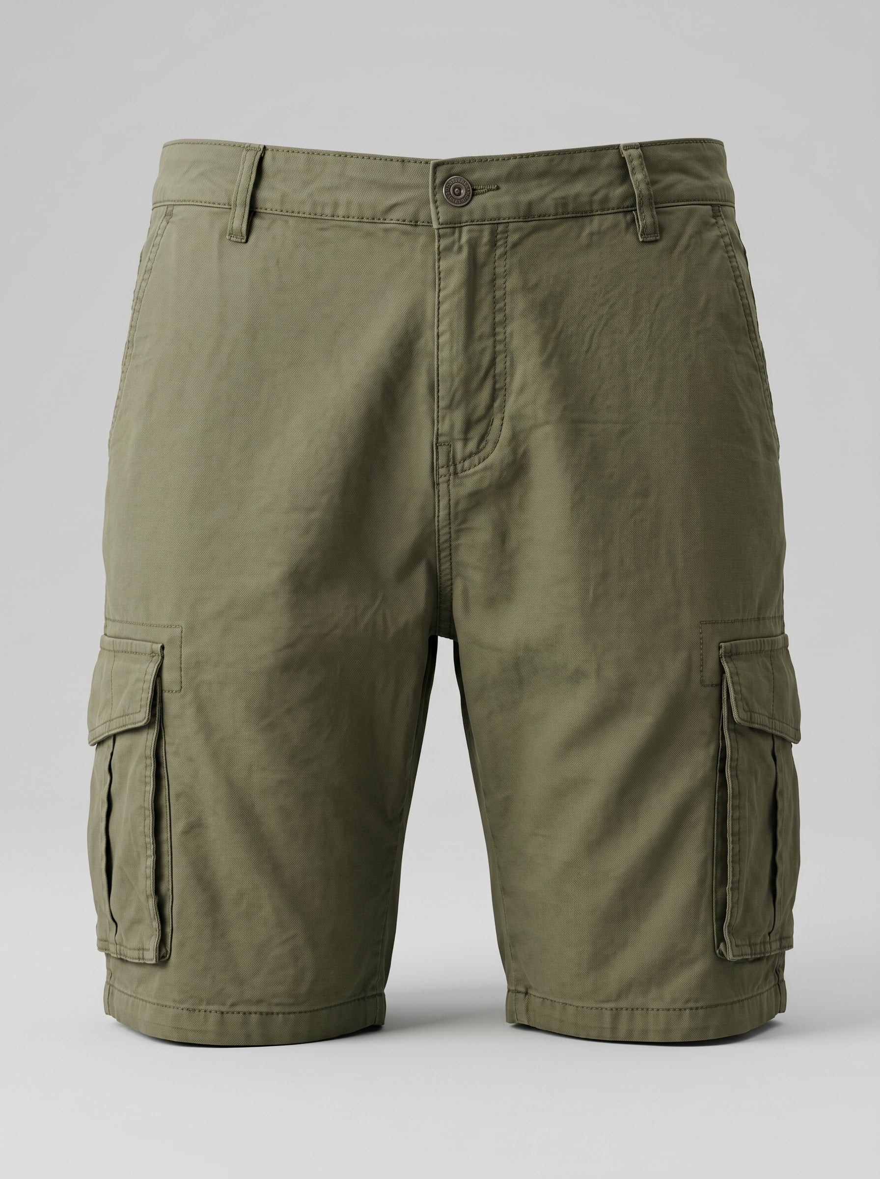 Bermuda in cotone con tasche laterali