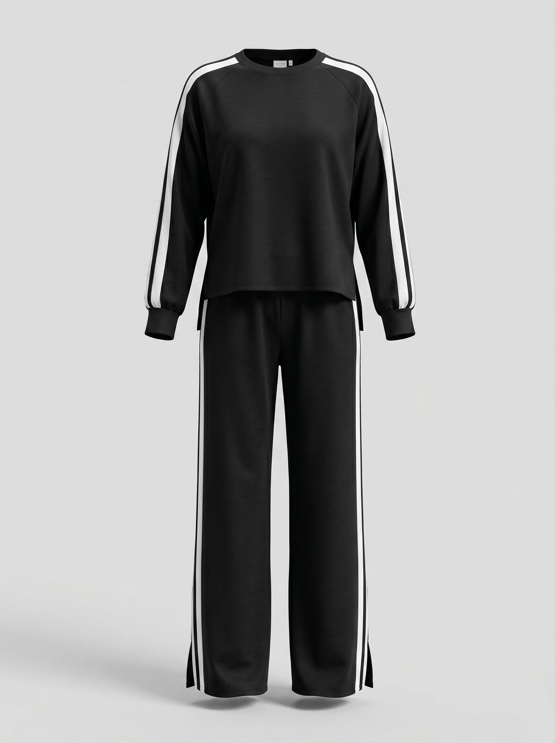 Tuta Casacca e Pantalone con Righe Laterali