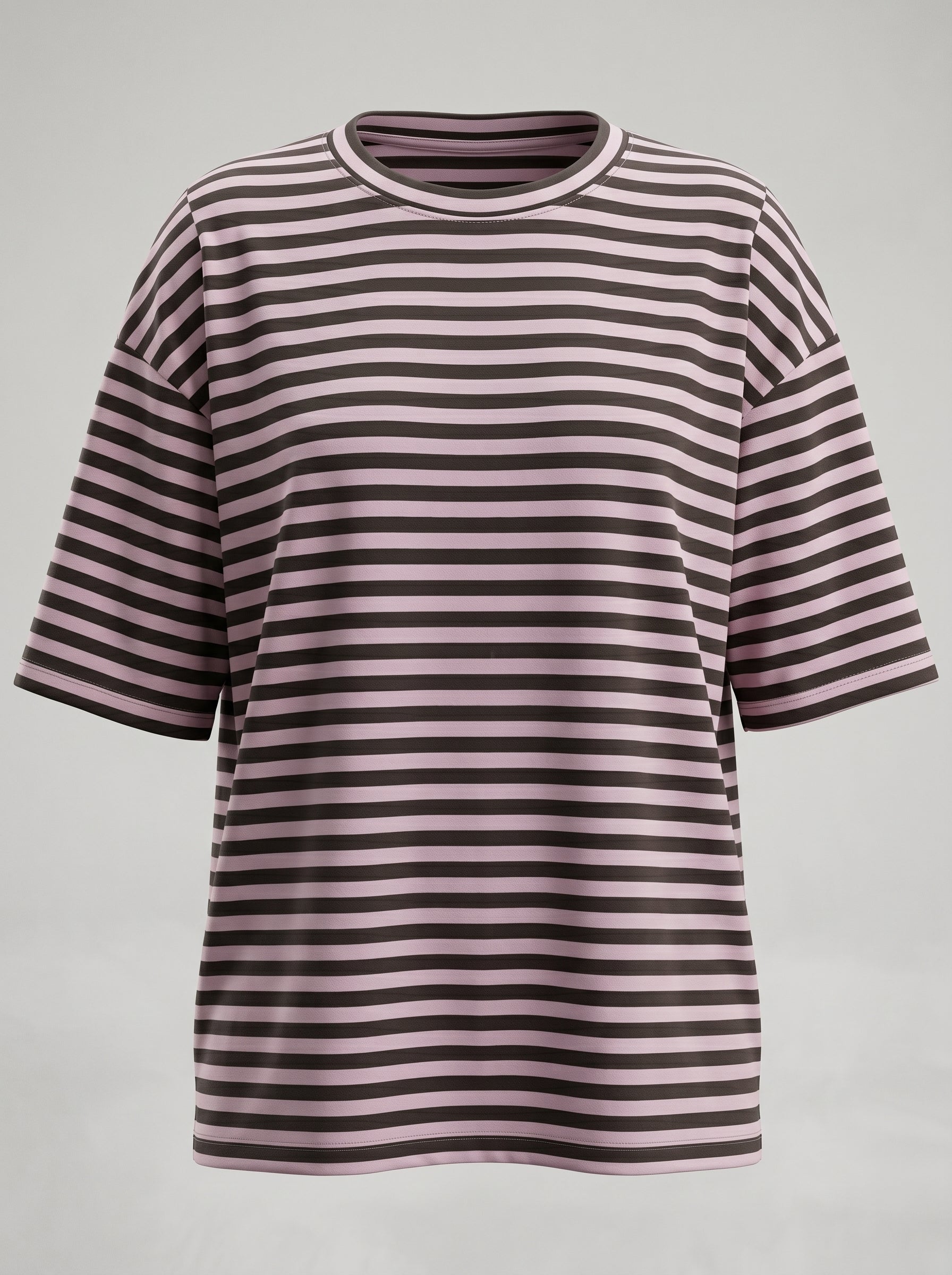 T-Shirt a righe girocollo