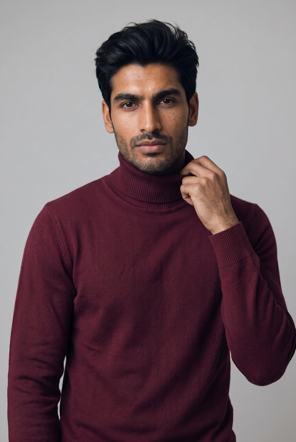 Lupetto Uomo in Viscosa e Poliestere – Stile deciso, comfort assoluto