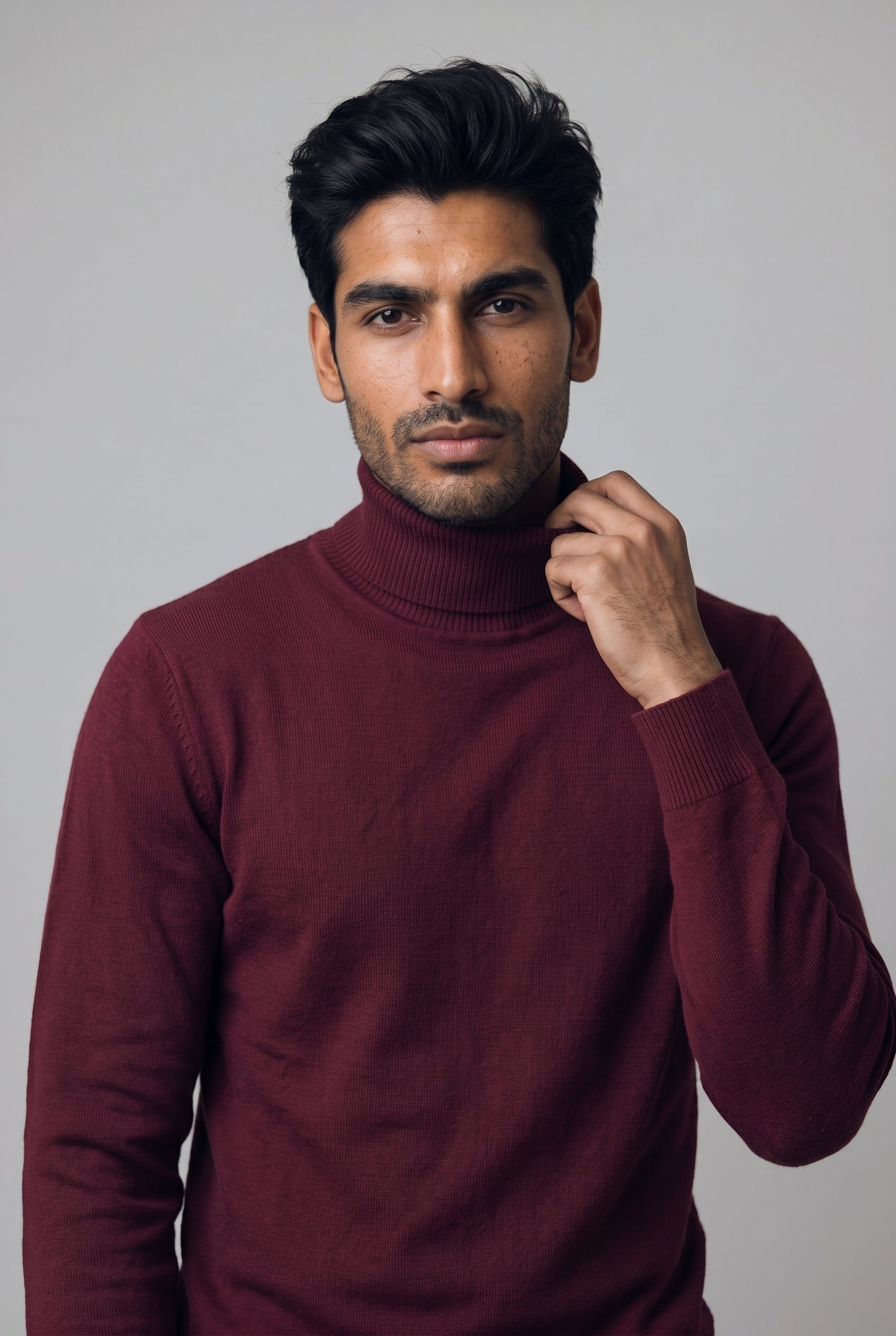 Lupetto Uomo in Viscosa e Poliestere – Stile deciso, comfort assoluto