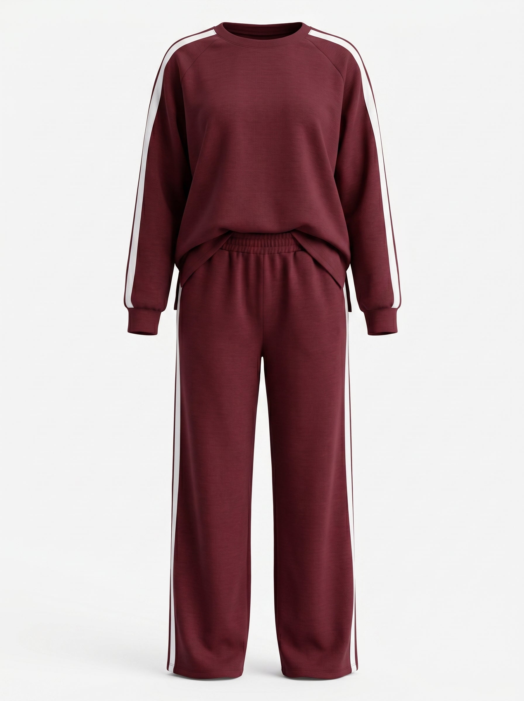 Tuta Casacca e Pantalone con Righe Laterali