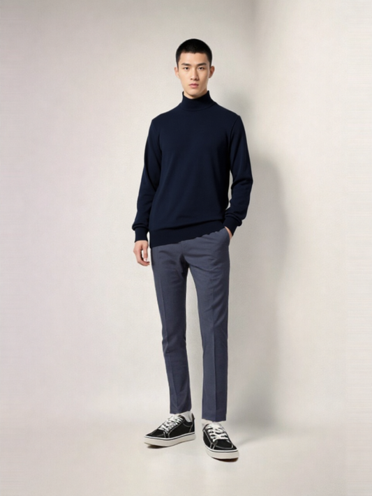 Maglione collo lupetto NavyFlex™
