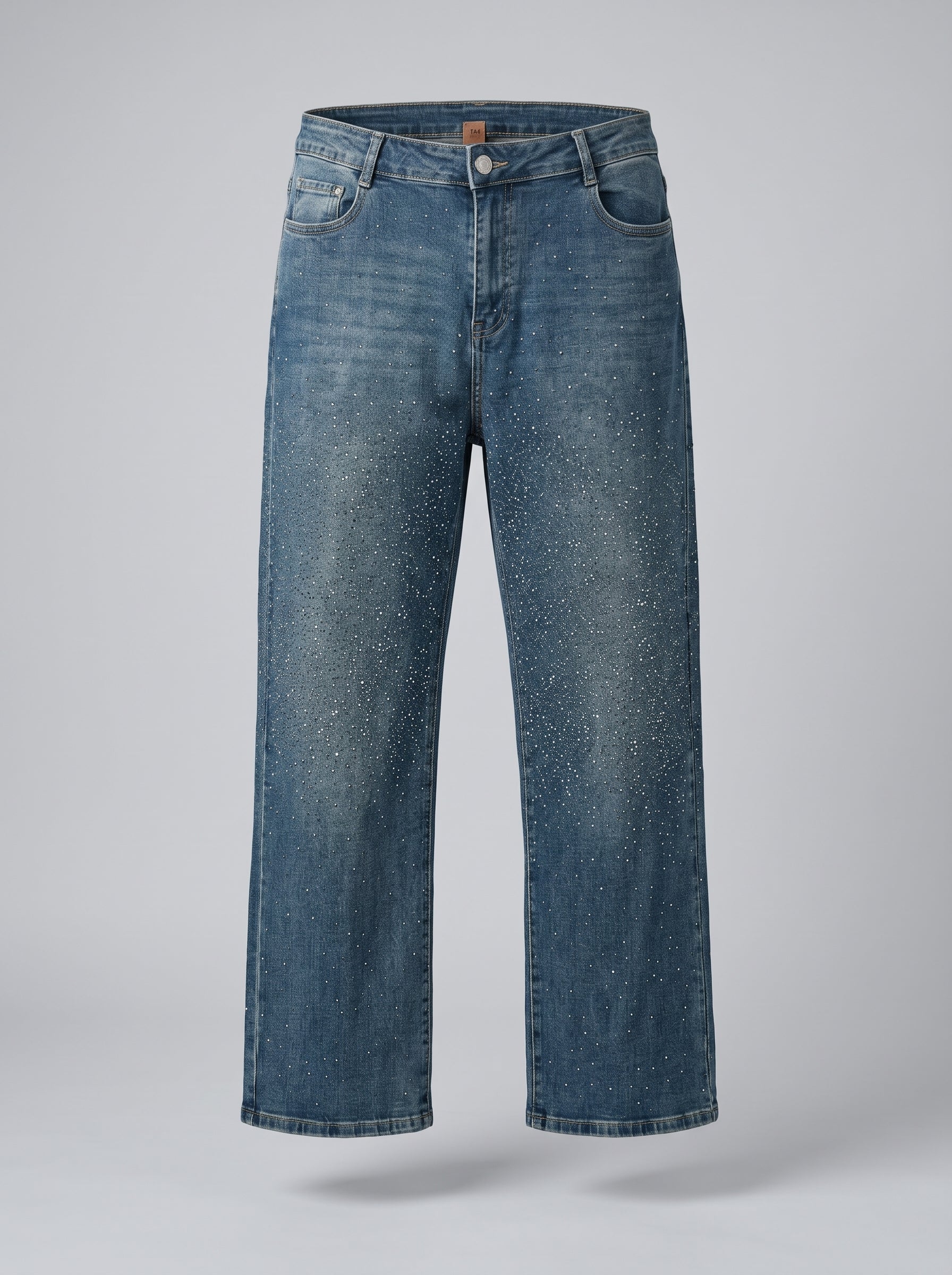Jeans tutto brillantini Luce