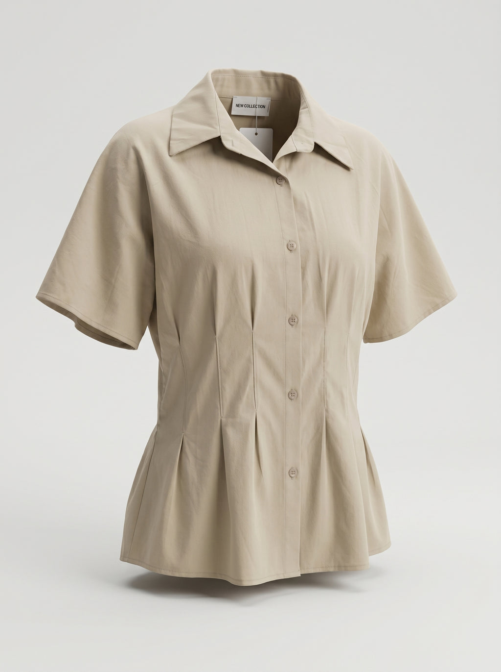 Camicia elegante con collo alla francese